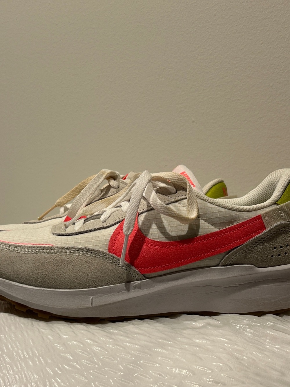 Nike Women’s Cream & Coral Athletic Sneakers